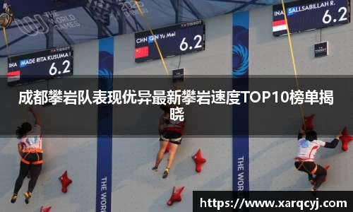 成都攀岩队表现优异最新攀岩速度TOP10榜单揭晓